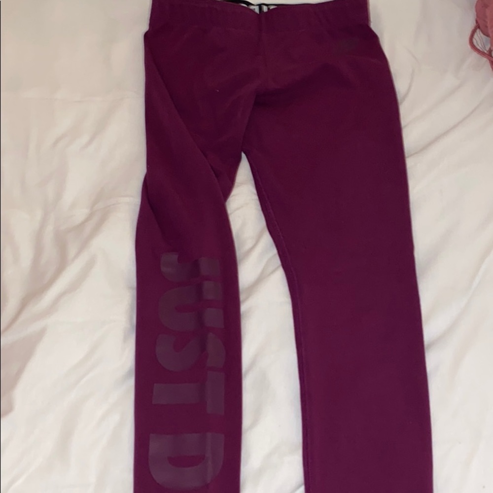 Purple size S nike just do it leggings
